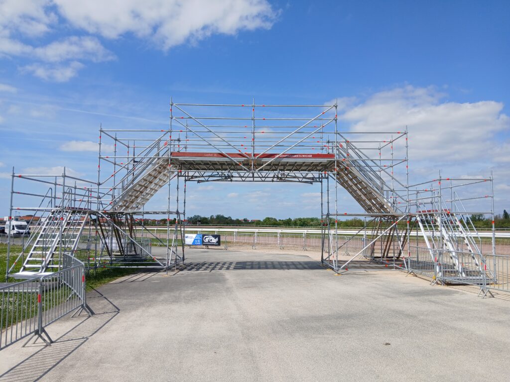 Echafaudages pour l'événementiel